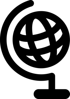 Greography Globe Outline Svg Vector, Free Vectors File